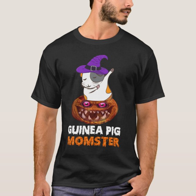 T-shirt 171 Guinée Momster de porc Citrouille Monster Funn (Devant)