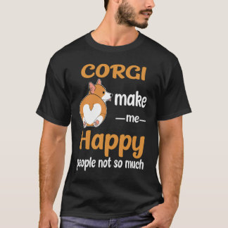 T-shirt 174 Corgi Me Rendre Heureux