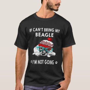 T-shirt 176 Si je ne peux pas amener mon Beagle, je ne vai