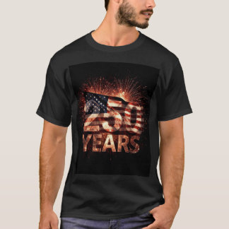 T-shirt « 1776-2026 Feu d'artifice de la Gloire »