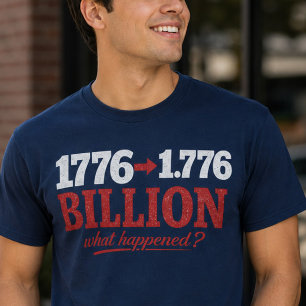 T-shirt 1776 à 1,776 Milliard de Chemise