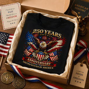 T-shirt 1776 Drapeau américain We The People 250e annivers