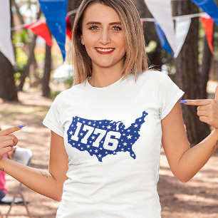 T-shirt 1776 États-Unis 4 juillet Unisex