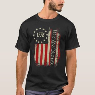 T-shirt 1776 Nous Le Peuple Constitution Patriotique Améri