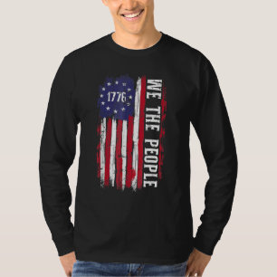 T-shirt 1776 Nous Le Peuple Constitution Patriotique Améri