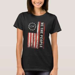 T-shirt 1776 Nous Le Peuple Constitution Patriotique Améri