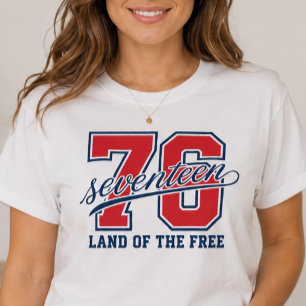 T-shirt 1776 Terre de libres
