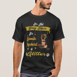 T-shirt 17 Ce n'est pas du poil de chien C'est du paillett