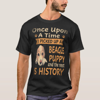 T-shirt 17 Il était une fois - chiot Beagle Beagle