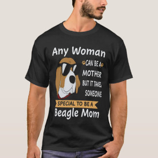 T-shirt 17 Spécial pour être une maman Beagle Beagle