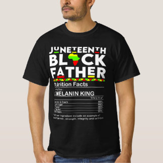 T-shirt 17ème Père Noir - La valeur nutritive