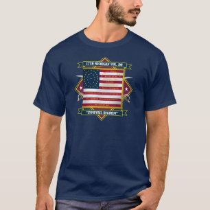T-shirt 17th Michigan Volunteer Infantry Shirts
