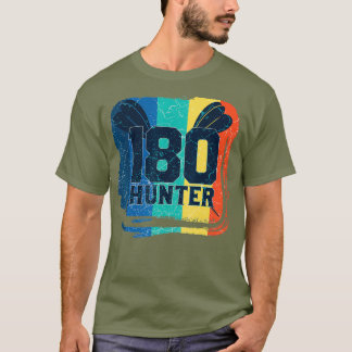 T-shirt 180 Chasseurs fléchettes et fléchettes Vintage Dar