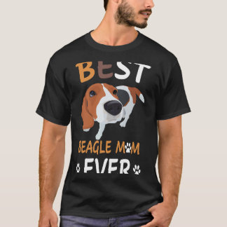 T-shirt 182 Meilleur Beagle Maman Jamais