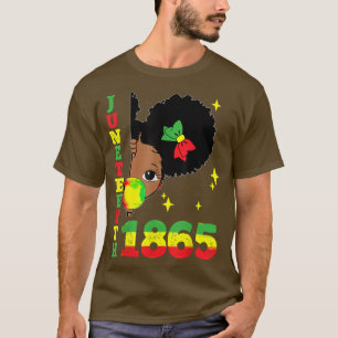 T-shirt 1865, 1865, 1865, Jeunes Filles Noires