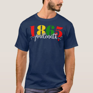 T-shirt 1865, 1865, culture noire noire