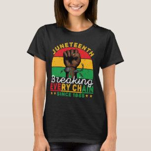 T-shirt 1865 Femmes M Rompre Chaque Chaîne Depuis 1865