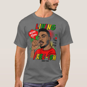 T-shirt 1865 L'Afrique noire vit en Afrique libre en Inde