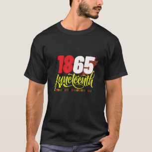 T-shirt 1865, mois de la liberté noire