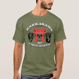 T-shirt 187th Infanterie RAKKASANS "Warzone "