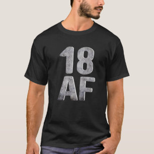 T-shirt 18 AF 18e Birthday 2003 Vintage Bday Tees For Man