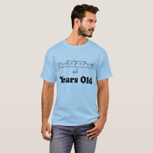 T-shirt 18 Ans Algebra Equation Funny 18e Anniversaire