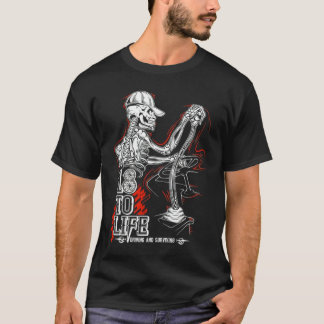 T-shirt 18 ANS POUR LA VIE Conduire et Survivre