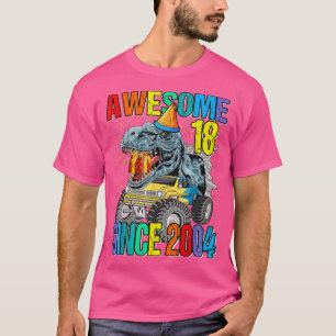 T-shirt 18 Awesome Since 2004