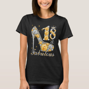 T-shirt 18 & Fabuleux 18 Ans 18e Anniversaire Diamant C