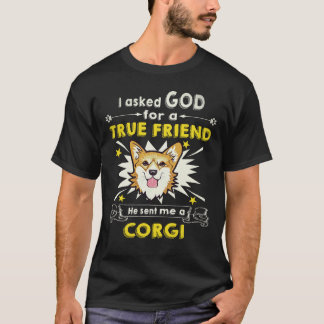 T-shirt 18 Il m'a envoyé un Corgi