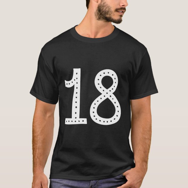 T-shirt 18 Joyeux Jour J (Devant)