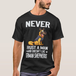 T-shirt 18 Ne faites jamais confiance à un homme qui n'aim