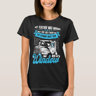 T-shirt 18 Wheeler for a Truck Driver