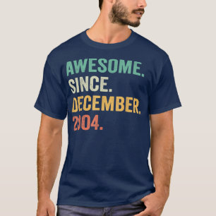 T-shirt 18 Years Old Toxits 18e Birthday Awesome Since Dec