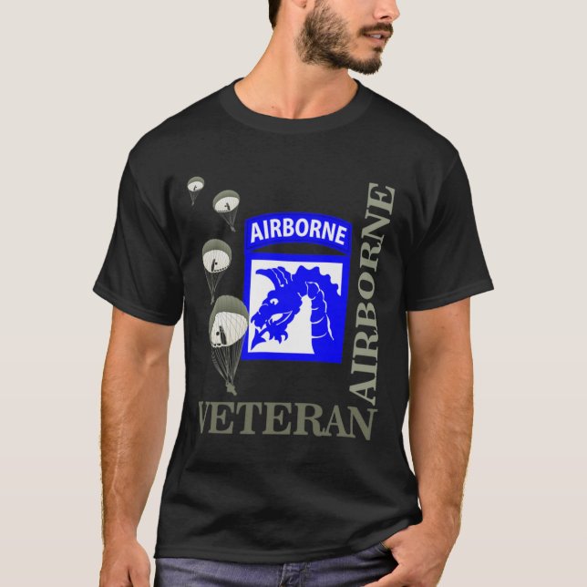 T-shirt 18e Anciens combattants parachutistes du Corps aér (Devant)