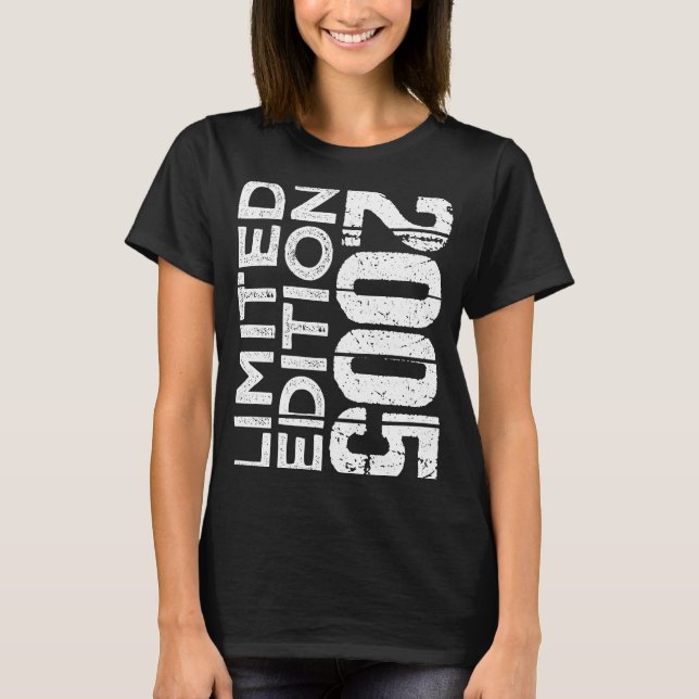 T-shirt 18e anniversaire 2005 Idée 18 ans (Devant)
