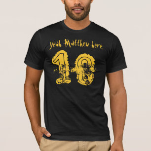 T-shirt 18e anniversaire Cadeau Dix-huit personnalisation