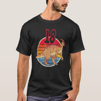 T-shirt 18e anniversaire I Parasaurolophus I Famille Corre
