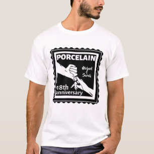 T-shirt 18e anniversaire mariage porcelaine traditionnelle