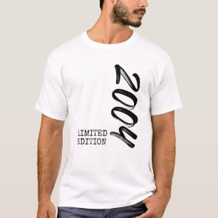 T-shirt 18e Birthday Boy Girl 2004 Limited Edition Venin