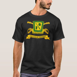 T-shirt 18e régiment de cavalerie avec Br Ribbon
