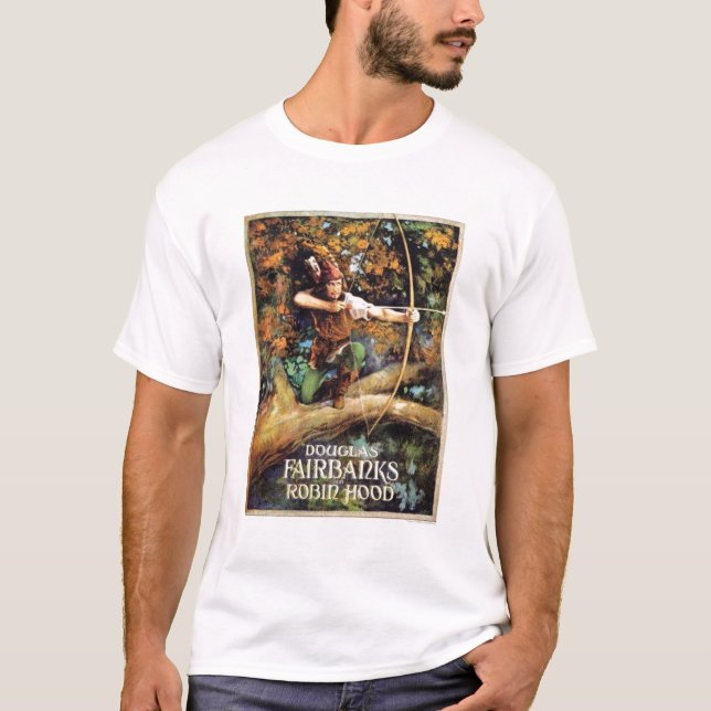 T-shirt 1922 d'affiche de film de Robin Hood (Devant)