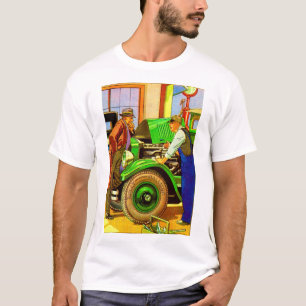 T-shirt 1924 Kelly Springfield pneus gonflables et