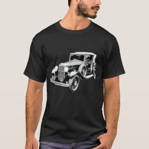 T-shirt 1931 Classic Hillman Wizard Sketch Art