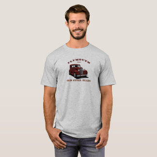 T-shirt 1934 Plymouth Chrysler. Mopar. Red Hotrod 1934.