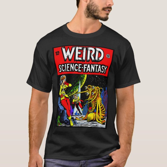 T-shirt 1940's WEIRD : Science~T-shirt Imaginaire (Devant)