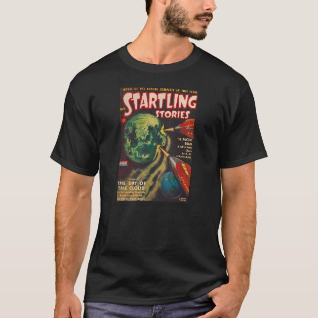 T-SHIRT 1942 STARTLING STORIES SCIENCE FICTION PULP (Devant)