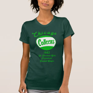 T-shirt 1943 Chicago Colleens AAGPB ⚾ Baseball History