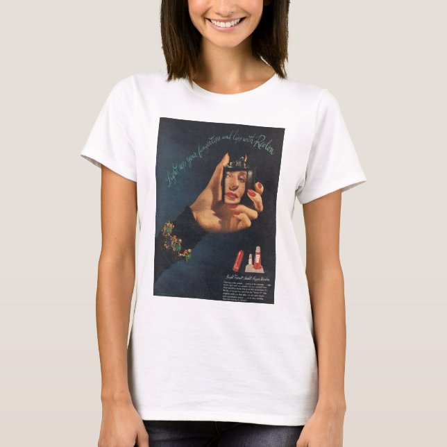 T-shirt 1944 d'ANNONCE de vernis à ongles de (Devant)