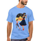 1950 à damiers jaune noir et blanc